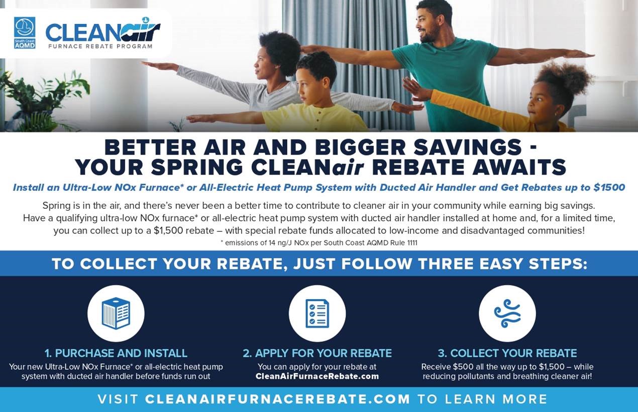 Ca Clean Air Program Rebate